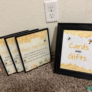 Lot of what will it Been baby reveal items.